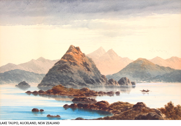 LAKE TAUPO, AUCKLAND, NEW ZEALAND