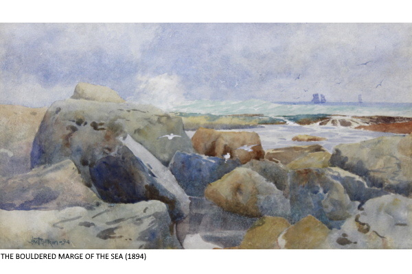 THE BOULDERED MARGE OF THE SEA (1894)